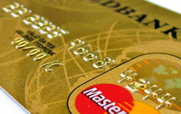 Embossing van een creditcard of debitcard
